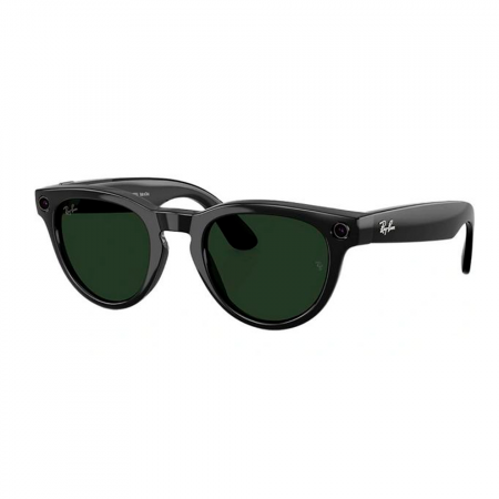 Ray-Ban Headliner RW4013F Shiny Black/Green M (US)