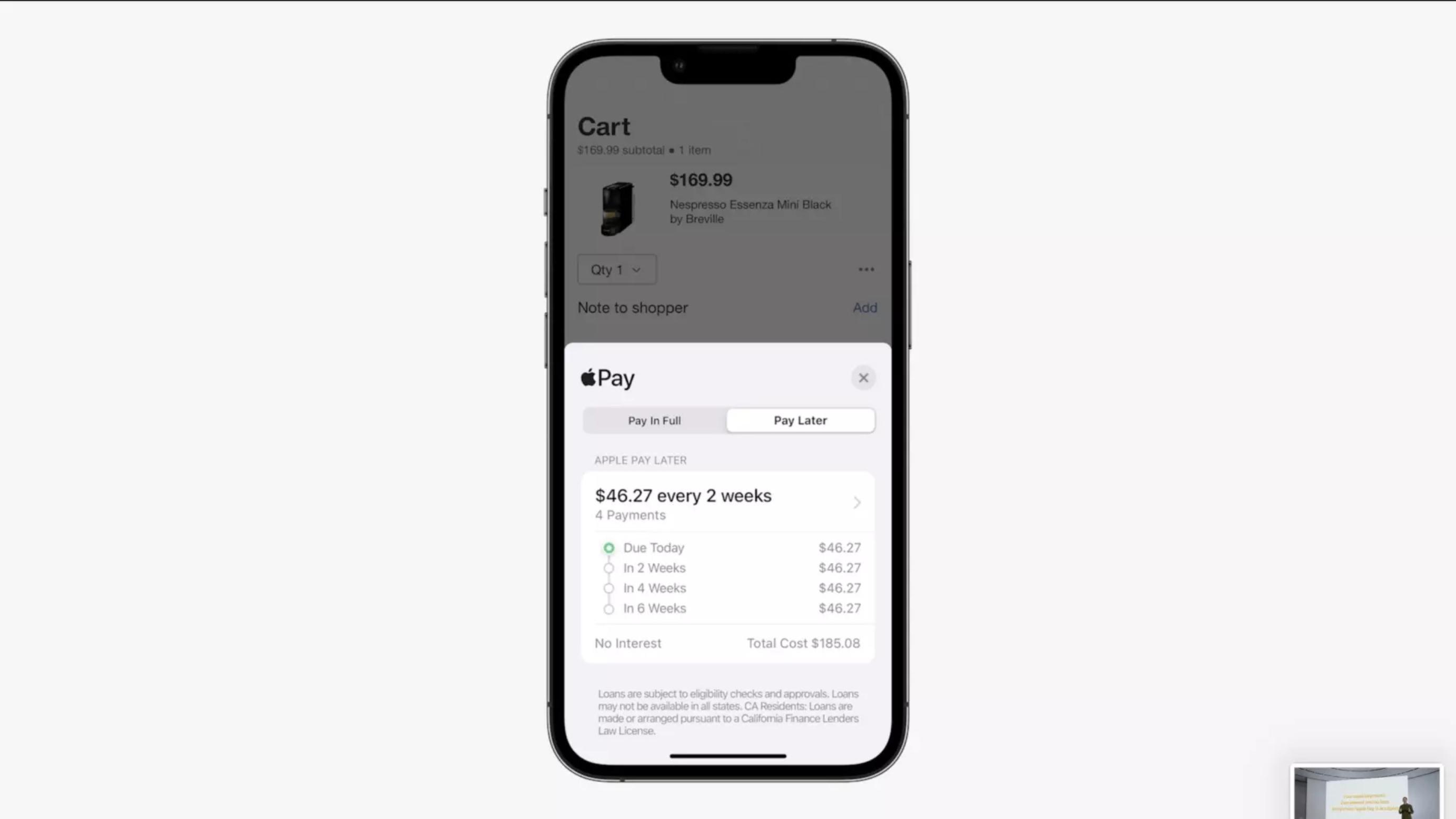 В Wallet добавили функцию Apple Pay Later в США