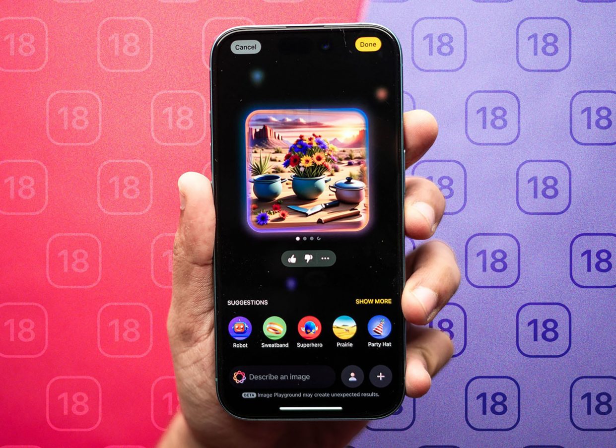 Марк Гурман: В iOS 27 нейросеть Image Playground получит «большой скачок» качества