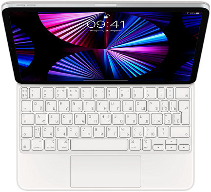 Клавиатура Apple Magic Keyboard для iPad Pro 12.9 2021 белая