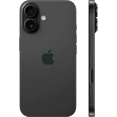 Смартфон Apple iPhone 16 Plus 256 ГБ чёрный